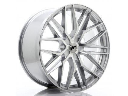 Alu kola Japan Racing JR28 22x10,5 ET15-50 5H BLANK Silver Machined Face (PCD 5x108, ET 15)