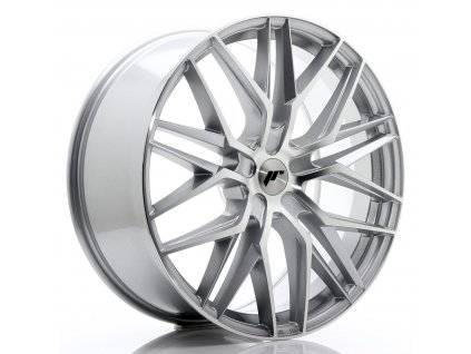 Alu kola Japan Racing JR28 22x9 ET30-45 5H BLANK Silver Machined Face (PCD 5x108, ET 30)