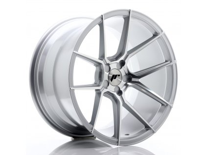 Alu kola Japan Racing JR30 19x11 ET15-40 5H BLANK Silver Machined Face (PCD 5x100, ET 15)