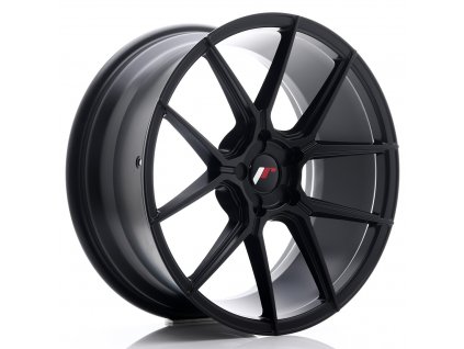 Alu kola Japan Racing JR30 19x8,5 ET20-42 5H BLANK Matt Black (PCD 5x100, ET 20)