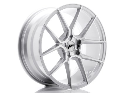 Alu kola Japan Racing JR30 19x8,5 ET20-42 5H BLANK Silver Machined Face (PCD 5x100, ET 20)