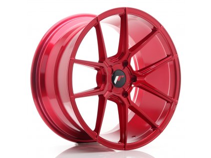 Alu kola Japan Racing JR30 19x9,5 ET20-40 5H BLANK Platinum Red (PCD 5x100, ET 20)