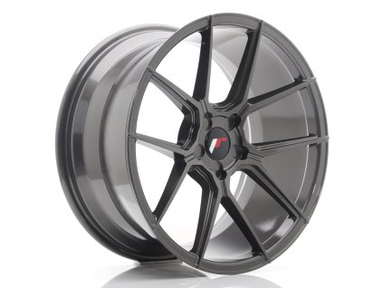 Alu kola Japan Racing JR30 19x9,5 ET35-40 5H BLANK Hyper Gray (PCD 5x100, ET 35)