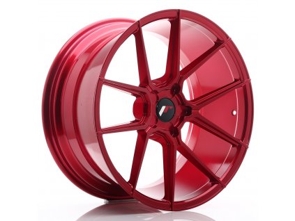 Alu kola Japan Racing JR30 20x10 ET20-40 5H BLANK Platinum Red (PCD 5x100, ET 20)