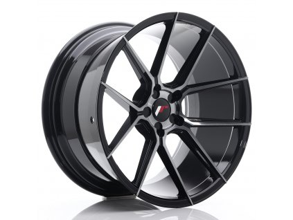 Alu kola Japan Racing JR30 20x11 ET20-30 5H BLANK Black Brushed w/Tinted Face (PCD 5x100, ET 20)