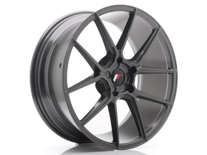 Alu kola Japan Racing JR30 20x8,5 ET20-42 5H BLANK Hyper Gray (PCD 5x100, ET 20)