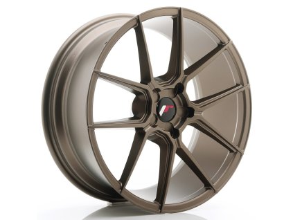 Alu kola Japan Racing JR30 20x8,5 ET20-42 5H BLANK Matt Bronze (PCD 5x100, ET 20)