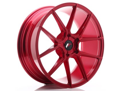 Alu kola Japan Racing JR30 20x8,5 ET20-42 5H BLANK Platinum Red (PCD 5x100, ET 20)