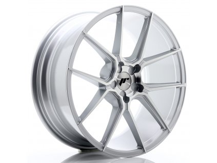 Alu kola Japan Racing JR30 20x8,5 ET20-42 5H BLANK Silver Machined Face (PCD 5x100, ET 20)