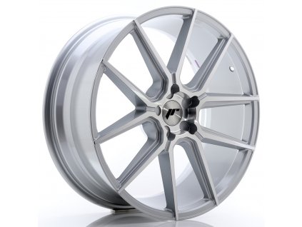 Alu kola Japan Racing JR30 21x9 ET20-40 5H BLANK Silver Machined Face (PCD 5x108, ET 20)