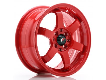 Alu kola Japan Racing JR3 15x7 ET40 4x100/114 Red (PCD 4x100, ET 40)
