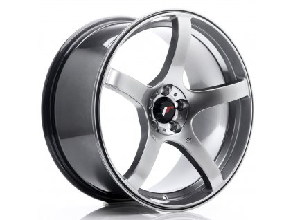 Alu kola Japan Racing JR32 18x8,5 ET38 5x100 Hyper Black (PCD 5x100, ET 38)