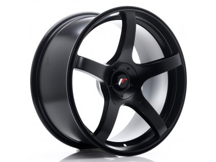 Alu kola Japan Racing JR32 18x8,5 ET20-38 5H BLANK Matt Black (PCD 5x100, ET 20)