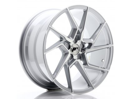 Alu kola Japan Racing JR33 19x9,5 ET20-45 5H BLANK Silver Machined Face (PCD 5x100, ET 20)