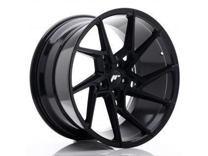 Alu kola Japan Racing JR33 20x10,5 ET15-30 5H BLANK Gloss Black (PCD 5x108, ET 15)