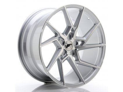 Alu kola Japan Racing JR33 20x10 ET20-40 5H BLANK Silver Machined Face (PCD 5x108, ET 20)