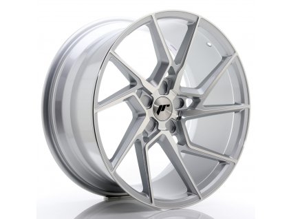 Alu kola Japan Racing JR33 20x10 ET20-40 5H BLANK Silver Machined Face