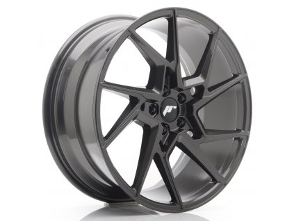Alu kola Japan Racing JR33 20x9 ET35 5x120 Hyper Gray (PCD 5x120, ET 35)