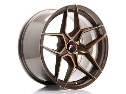 Alu kola Japan Racing JR34 18x9 ET20-42 5H BLANK Platinum Bronze (PCD 5x100, ET 20)