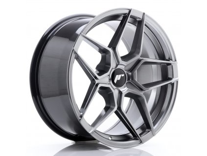 Alu kola Japan Racing JR34 18x9 ET20-42 5H BLANK Hyper Black (PCD 5x100, ET 20)