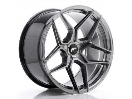 Alu kola Japan Racing JR34 20x10,5 ET20-35 5H BLANK Hyper Black (PCD 5x100, ET 20)