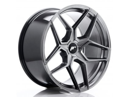Alu kola Japan Racing JR34 20x10 ET20-40 5H BLANK Hyper Black (PCD 5x100, ET 20)