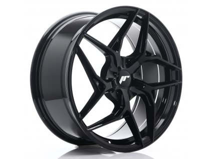 Alu kola Japan Racing JR35 19x8,5 ET20-45 5H BLANK Gloss Black (PCD 5x100, ET 20)