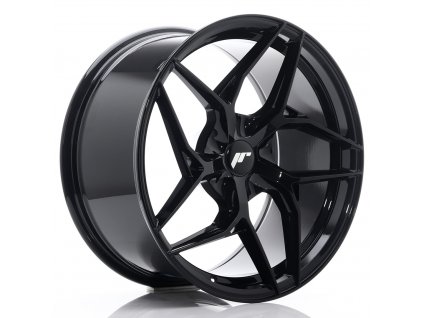Alu kola Japan Racing JR35 19x9,5 ET20-45 5H BLANK Gloss Black (PCD 5x100, ET 20)