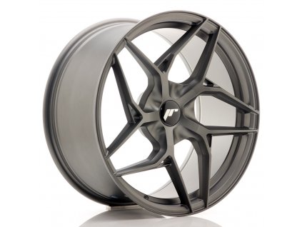Alu kola Japan Racing JR35 19x9,5 ET20-45 5H BLANK Matt Gun Metal (PCD 5x100, ET 20)