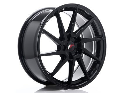 Alu kola Japan Racing JR36 19x8,5 ET40-50 5H BLANK Gloss Black