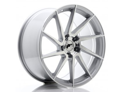 Alu kola Japan Racing JR36 19x9,5 ET35 5x120 Silver Brushed Face