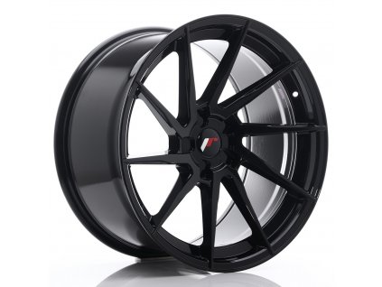 Alu kola Japan Racing JR36 20x10,5 ET10-35 5H BLANK Gloss Black (PCD 5x108, ET 10)
