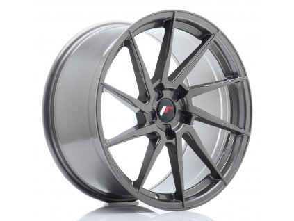Alu kola Japan Racing JR36 20x10 ET20-45 5H BLANK Hyper Gray (PCD 5x108, ET 20)
