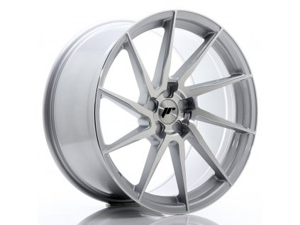 Alu kola Japan Racing JR36 20x10 ET20-45 5H BLANK Silver Brushed Face