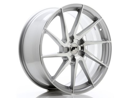 Alu kola Japan Racing JR36 20x9 ET15-38 5H BLANK Silver Brushed Face (PCD 5x108, ET 15)