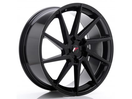 Alu kola Japan Racing JR36 23x10 ET30-55 5H BLANK Gloss Black (PCD 5x108, ET 30)