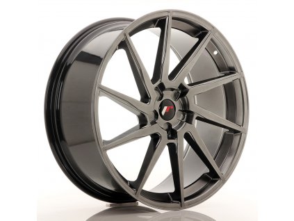 Alu kola Japan Racing JR36 23x10 ET30-55 5H BLANK Hyper Black (PCD 5x108, ET 30)