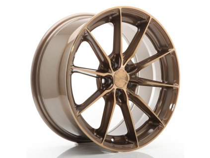 Alu kola Japan Racing JR37 17x8 ET20-40 5H BLANK Platinum Bronze (PCD 5x100, ET 20, Rozměr 17x8)