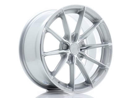 Alu kola Japan Racing JR37 17x8 ET20-40 5H BLANK Silver Machined Face (PCD 5x100, ET 20, Rozměr 17x8)