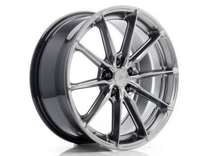 Alu kola Japan Racing JR37 18x8 ET35 5x120 Hyper Black (PCD 5x120, ET 35)