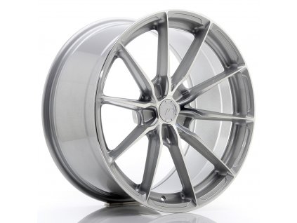 Alu kola Japan Racing JR37 19x9,5 ET20-45 5H BLANK Silver Machined Face (PCD 5x100, ET 20)