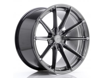 Alu kola Japan Racing JR37 20x10,5 ET20-40 5H BLANK Hyper Black (PCD 5x100, ET 20)