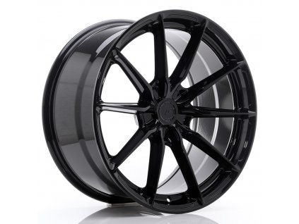 Alu kola Japan Racing JR37 20x10 ET20-45 5H BLANK Gloss Black (PCD 5x100, ET 20)