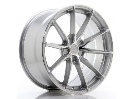 Alu kola Japan Racing JR37 20x10 ET20-45 5H BLANK Silver Machined Face (PCD 5x100, ET 20)