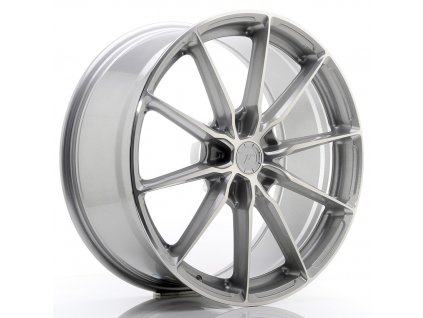 Alu kola Japan Racing JR37 20x9 ET20-45 5H BLANK Silver Machined Face (PCD 5x100, ET 20)