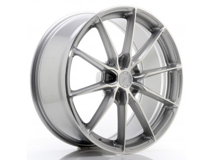 Alu kola Japan Racing JR37 20x9 ET20-45 5H BLANK Silver Machined Face