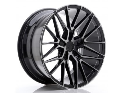 Alu kola Japan Racing JR38 20x10 ET20-45 5H BLANK Black Brushed w/ Tinted Face (PCD 5x100, ET 20)