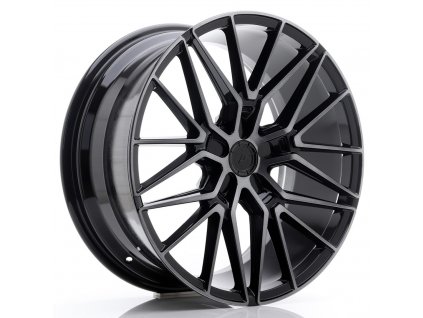 Alu kola Japan Racing JR38 20x9 ET20-45 5H BLANK Black Brushed w/Tinted Face