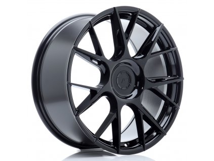 Alu kola Japan Racing JR42 19x8,5 ET25-45 5H BLANK Gloss Black (PCD 5x108, ET 25)