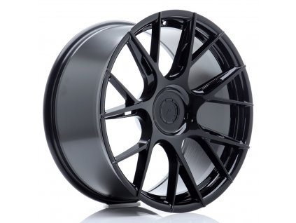 Alu kola Japan Racing JR42 19x9,5 ET35-42 5H BLANK Gloss Black (PCD 5x108, ET 35)